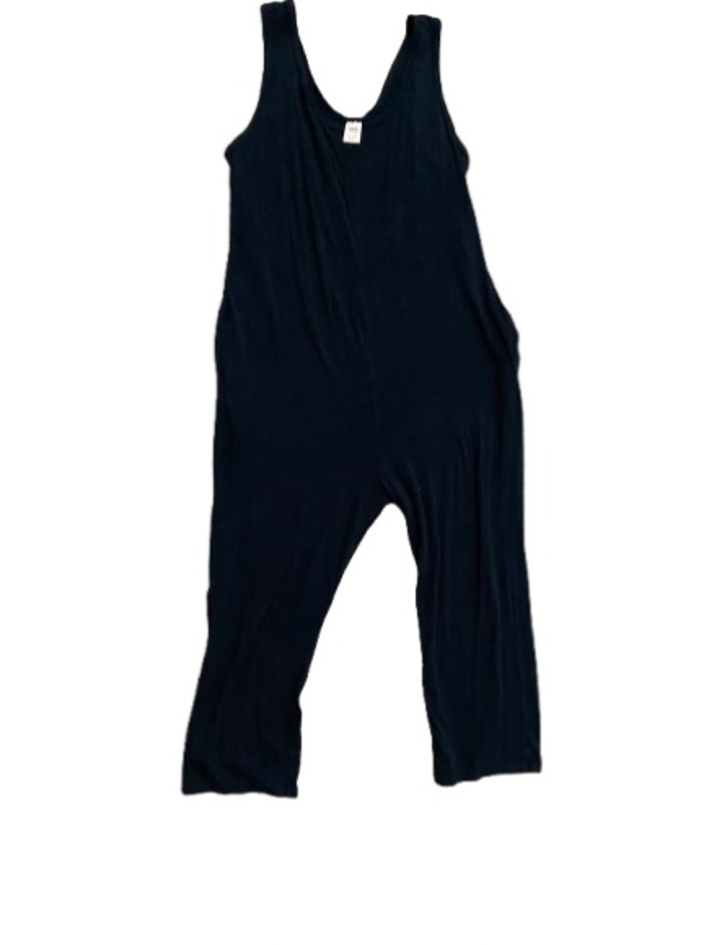 Smash + Tess Black Relaxed Tank Jumpsuit